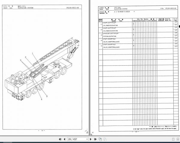 Tadano Truck Crane TG 900EC 1 P 01C Parts Catalog ENJP 3