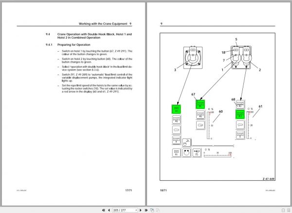 Terex Demag Crawler Crane CC1500 250 Ton Operation Manual 3