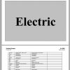 Terex Demag Crawler Crane CC1800 1 300T Electric System Schematic Diagram 1