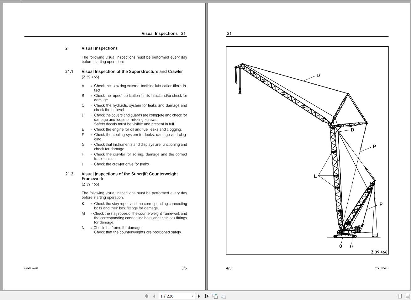 Terex Demag Crawler Crane CC1800 1 300T Mounting Manual 1