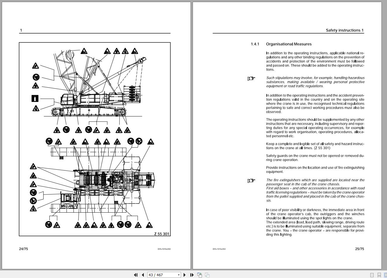 Terex Demag Crawler Crane CC2500 1 500 Ton Operation Manual 1
