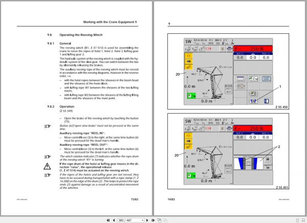 Terex Demag Crawler Crane CC2500 1 500 Ton Operation Manual 3