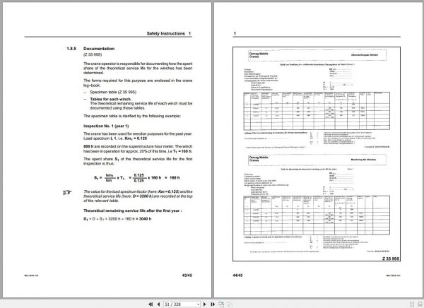 Terex Demag Crawler Crane CC2800 1 600T Maintenance Manual 1