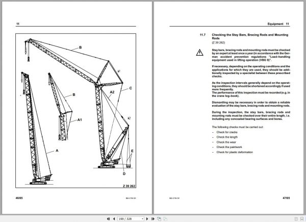 Terex Demag Crawler Crane CC2800 1 600T Maintenance Manual 3