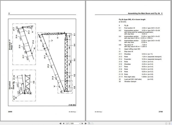 Terex Demag Crawler Crane CC2800 1 600T Mounting Manual 3