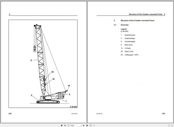 Terex Demag Crawler Crane CC2800 1 600T Operator Manual 2
