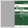 Toyota Forklift 7FB10 30 7FBH10 25 7FBJ35 Repair Manual 1