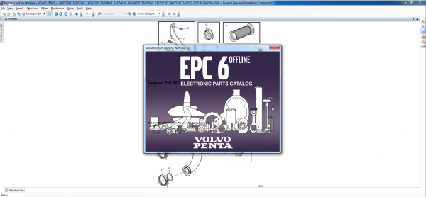 Volvo Penta EPC Latest 2021 Marine and Industrial Engine Spare Part Catalog 1