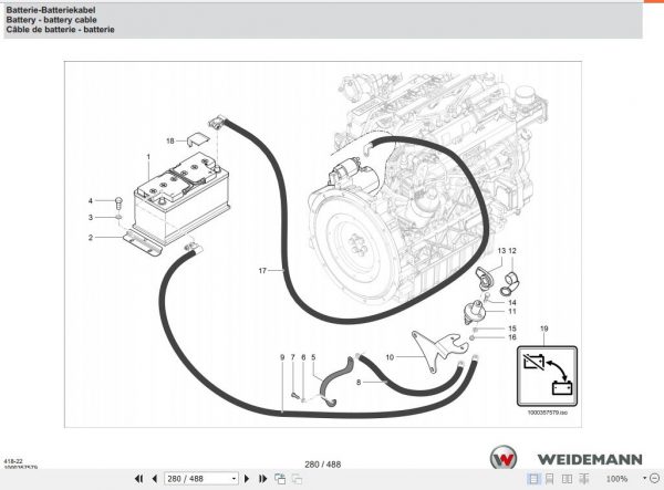 Weidemann Telehandler T6027 418 22 1.0 Spare Parts List ENDEFR 2