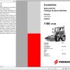 Weidemann Wheel Loader 1180 CC40 Spare Part List 1