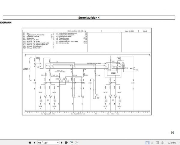 Weidemann Wheel Loader 1250 P33 DBE Spare Part List 3