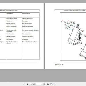 Weidemann Wheel Loader 1504 Dm Spare Part List 2