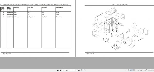 Weidemann Wheel Loader 3002 DP Spare Part List 2