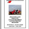 Weidemann Wheel Loader Hoftrac 1090 DP 1904 DP Spare Part List 1