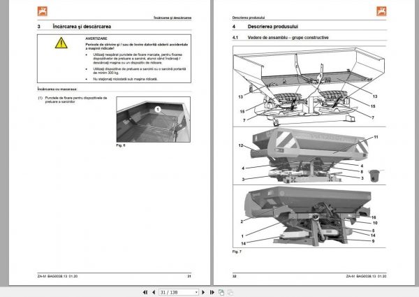 Amazone ZA M1001 Special ZA M1501 Special Instruction Manual Ro 2