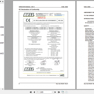 BELL B18D B20D B25D B30D B35D B40D B45D B50D ADT Mk VI Op 3b2e0ceebf79e7700