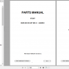 BELL B50D Mk 6.1 Articulated Dump Truck Parts Manual 872267 1