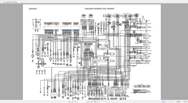 CAT Forklift 31.8GB Full Collection New Updated 06.2021 Manuals PDF DVD 6