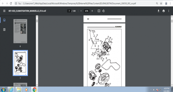 CLAAS WebTIC Offline ES US 06.2021 Operator Manual Repair Manual Service Documentation DVD 6