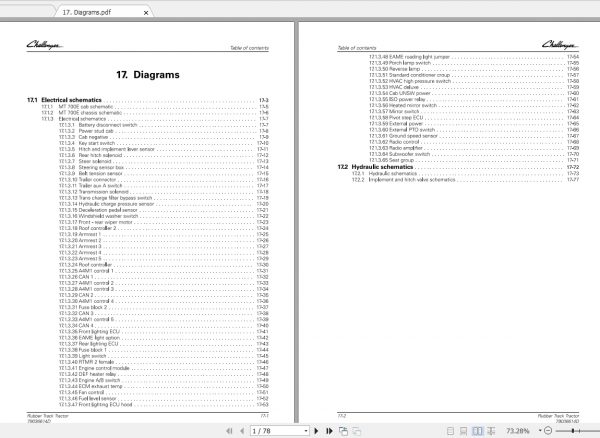 Challenger 1.62GB Agricultural Full Collection 03.2020 Schematic PDF DVD 8