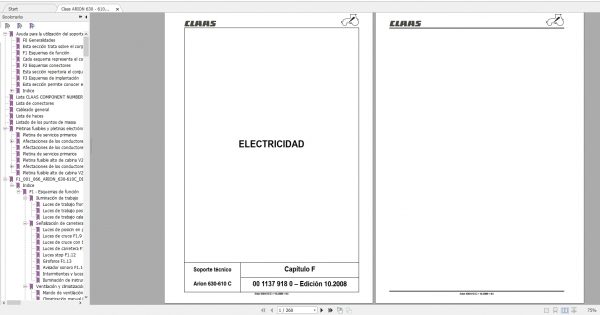 Claas 7.3GB Agricultural Full Models Updated 06.2021 Manuals PDF DVD 6