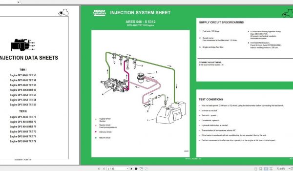 Claas ARES 506 606 Technical System Service Manual EN 1
