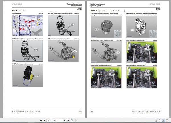 Claas ARION 460 410 Technical System Service Manual ENFR 6