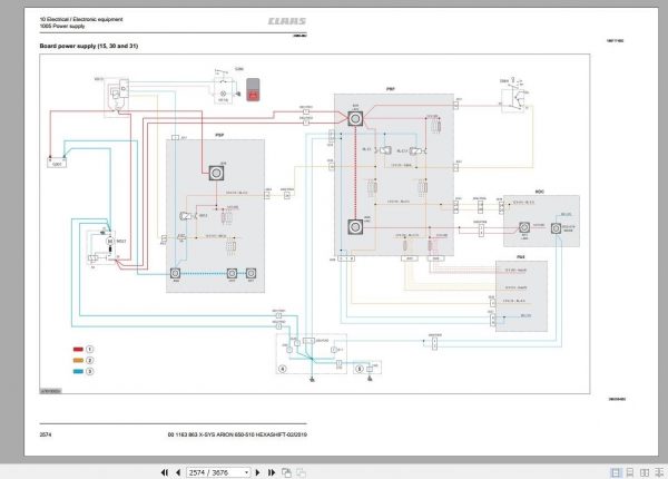 Claas ARION 650 510 Technical System Service Manual EN 5
