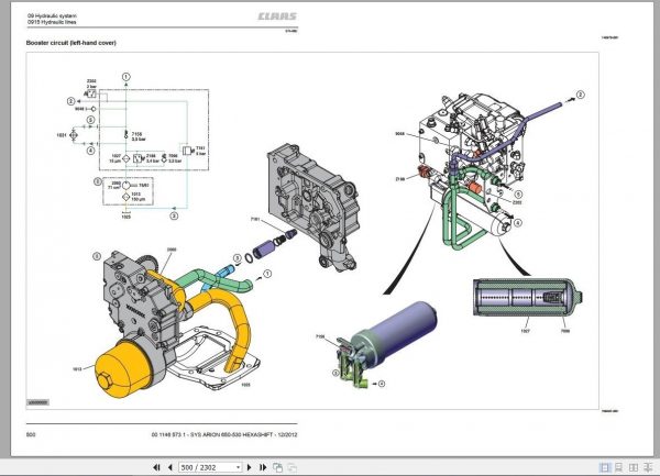 Claas ARION 650 620 550 530 Technical System Service Manual EN 4