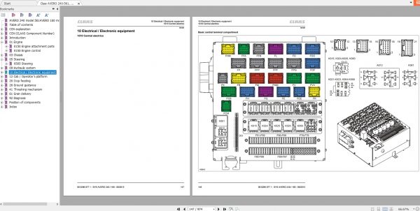 Claas AVERO 240 561 AVERO 160 560 Technical System Service Manual EN 4