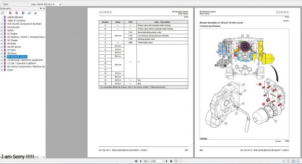 Claas AXION 850 810 Repair Manual EN 4