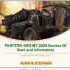 Claas Amazon Self Propelled Sprayer PANTERA 4503 Workshop Manual EN 1