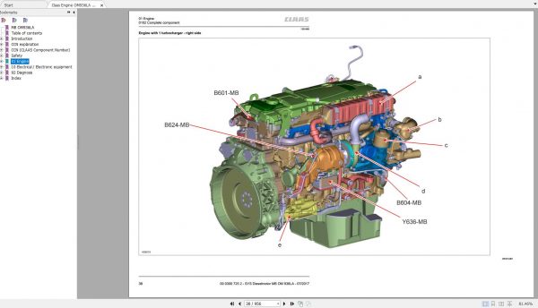 Claas Engine OM936LA Mercedes Benz Technical Systems EN 2