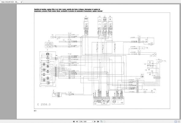 Claas JAGUAR 820 860 Hydraulic Electric System 01872552 FR 3