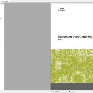 Claas LEXION TUCANO Level 2 Service Technical Training Document RO 1