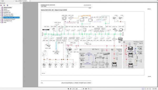 Claas LEXION TUCANO Level 2 Service Technical Training Document RO 3