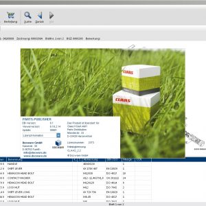 Claas Parts Doc 2.2 Agricultural Updated 681 06.2021 EPC Spare Parts Catalog DVD 1 1