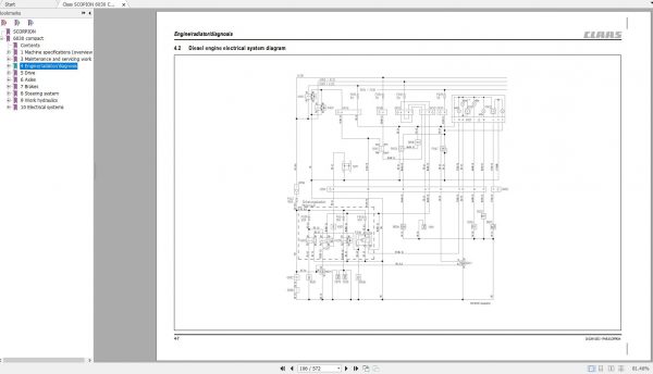 Claas SCOPION 6030 Compact Model 408 1 Repair Manual EN 3