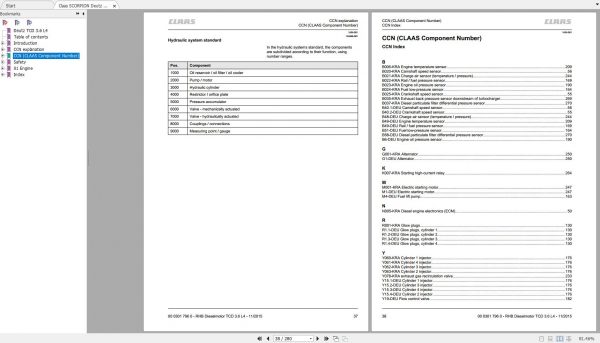 Claas SCORPION Deutz TCD 3.6 L4 Repair Manual EN 2