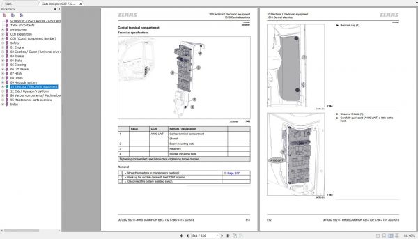 Claas Scorpion 635 732 736 741 Repair Manual EN 4