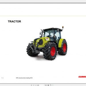 Claas Tractor CDS HARVESTER SCORPION 2018 Central Academy 1