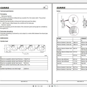 Claas Tractor Celtis 406 Repair Manual En 3