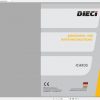 DIECI TELEHANDLER ICARUS 38.14 40.14 40.17 Service Manual AXH1180 DE 1