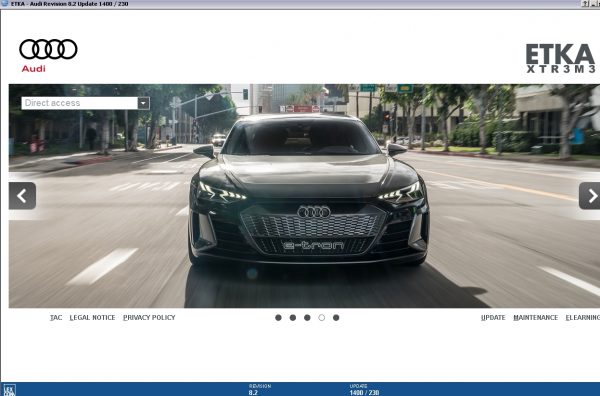 ETKA 8.2 Volkswagen Seat Skoda Audi Commercial Vehicles 04.2021 Spare Parts Catalog DVD 2