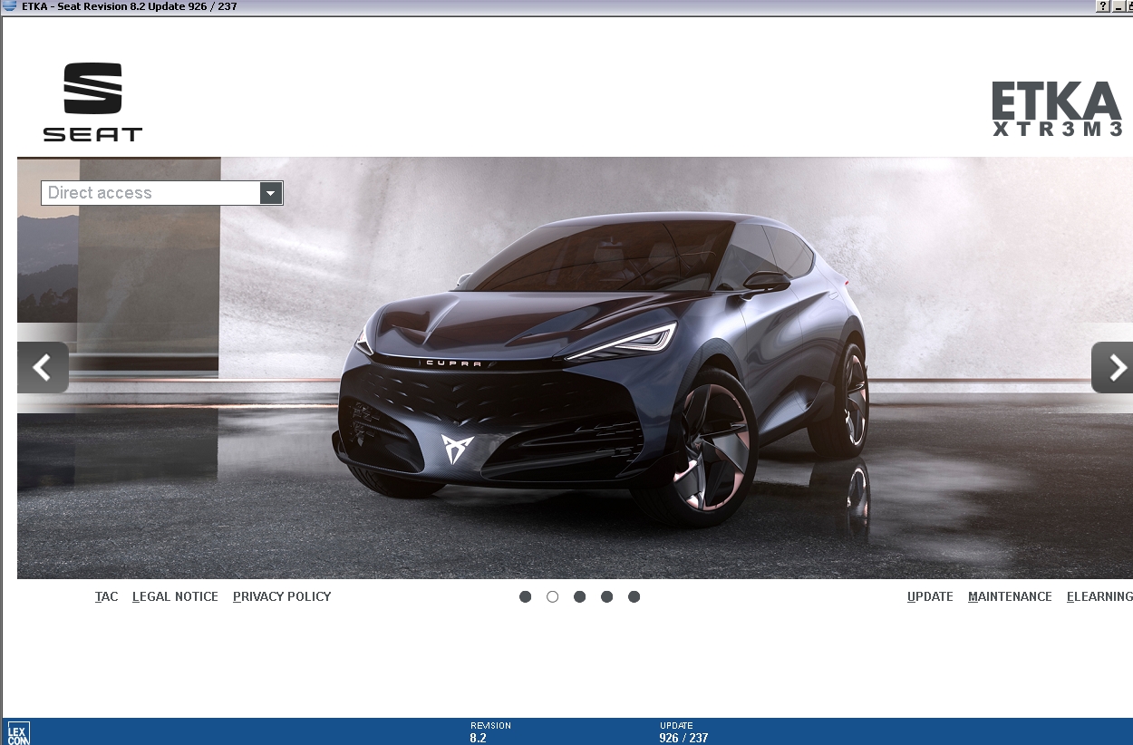 ETKA 8.2 Volkswagen Seat Skoda Audi Commercial Vehicles 04.2021 Spare Parts Catalog DVD 5