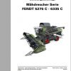 FENDT Combine Harvesters 5275C 6335C 5275 C PL 6335 C PL Workshop Manuals 2013 DE 2