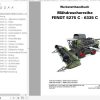 FENDT Combine Harvesters 5275C 6335C C PL DE Operators Workshop Manuals 2013 2