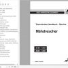 FENDT Combine Harvesters Serie 5180 C 6280 C DE Operators Workshop Manuals 1