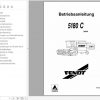 FENDT Combine Harvesters Serie 5180 C 6280 C DE Operators Workshop Manuals 2