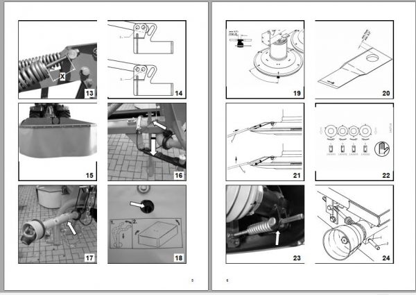 FENDT Cutter 262 292 Drum Mower FR EN DE ES Operators Manual 2